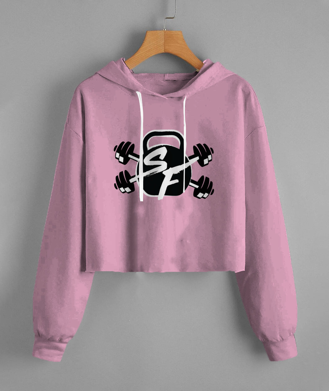 Lady'S Cropped Hoodie | Independent Trading Co. AFX64CRP