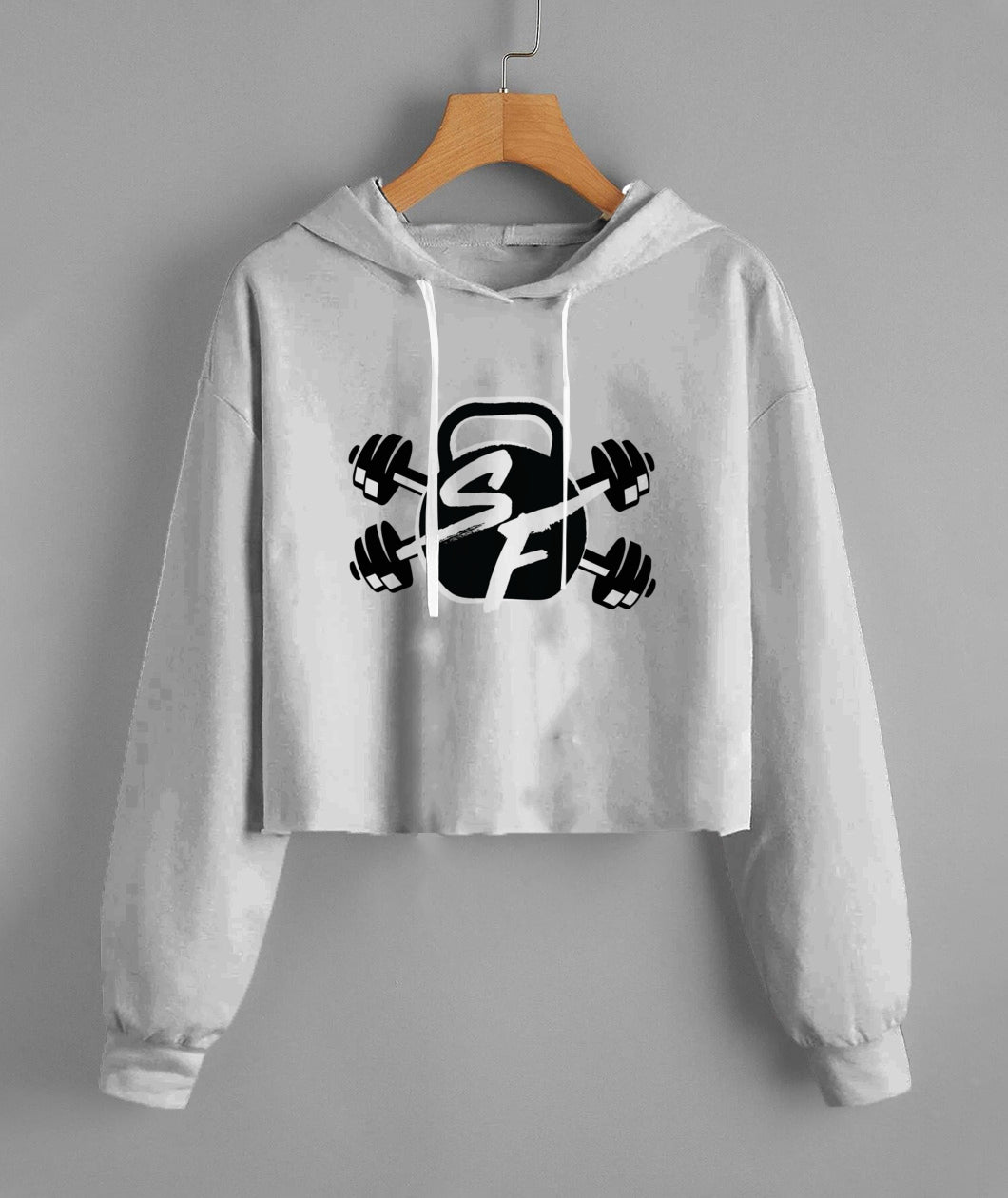Lady'S Cropped Hoodie | Independent Trading Co. AFX64CRP