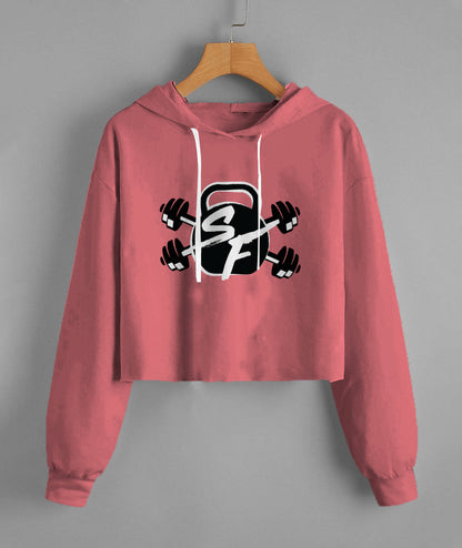 Lady'S Cropped Hoodie | Independent Trading Co. AFX64CRP