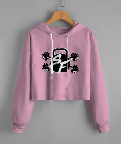 Lady'S Cropped Hoodie | Independent Trading Co. AFX64CRP