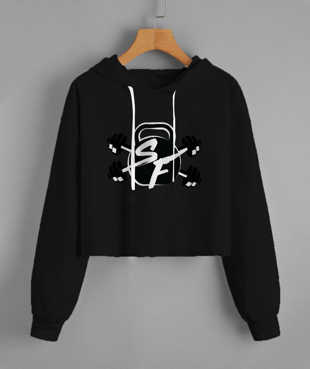 Lady'S Cropped Hoodie | Independent Trading Co. AFX64CRP